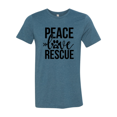 Peace Love Rescue Tee